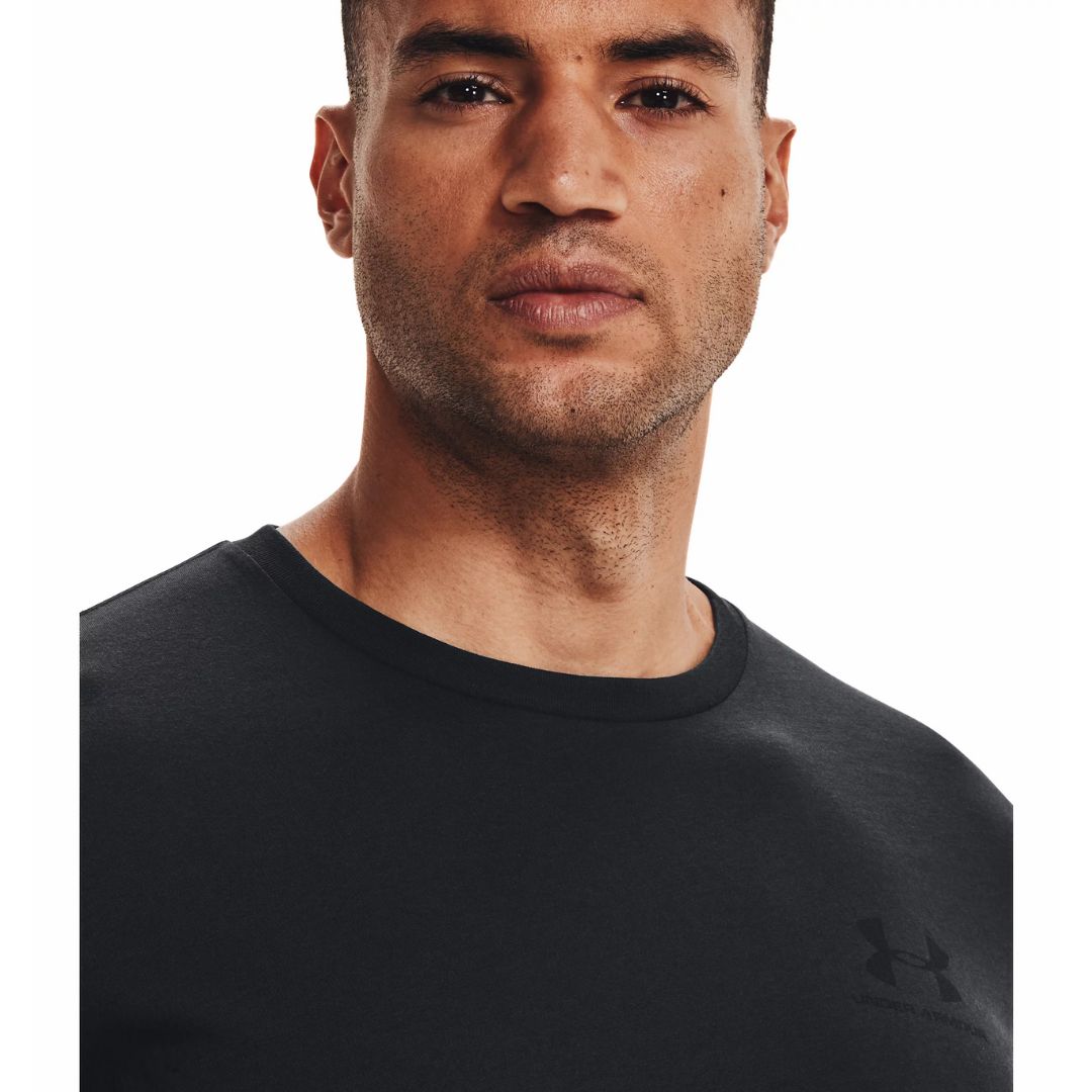 Under Armour T-shirt Left Chest – Black - immagine 4