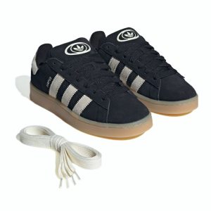 Adidas Campus 00s – Core Black/Cream White/Gum