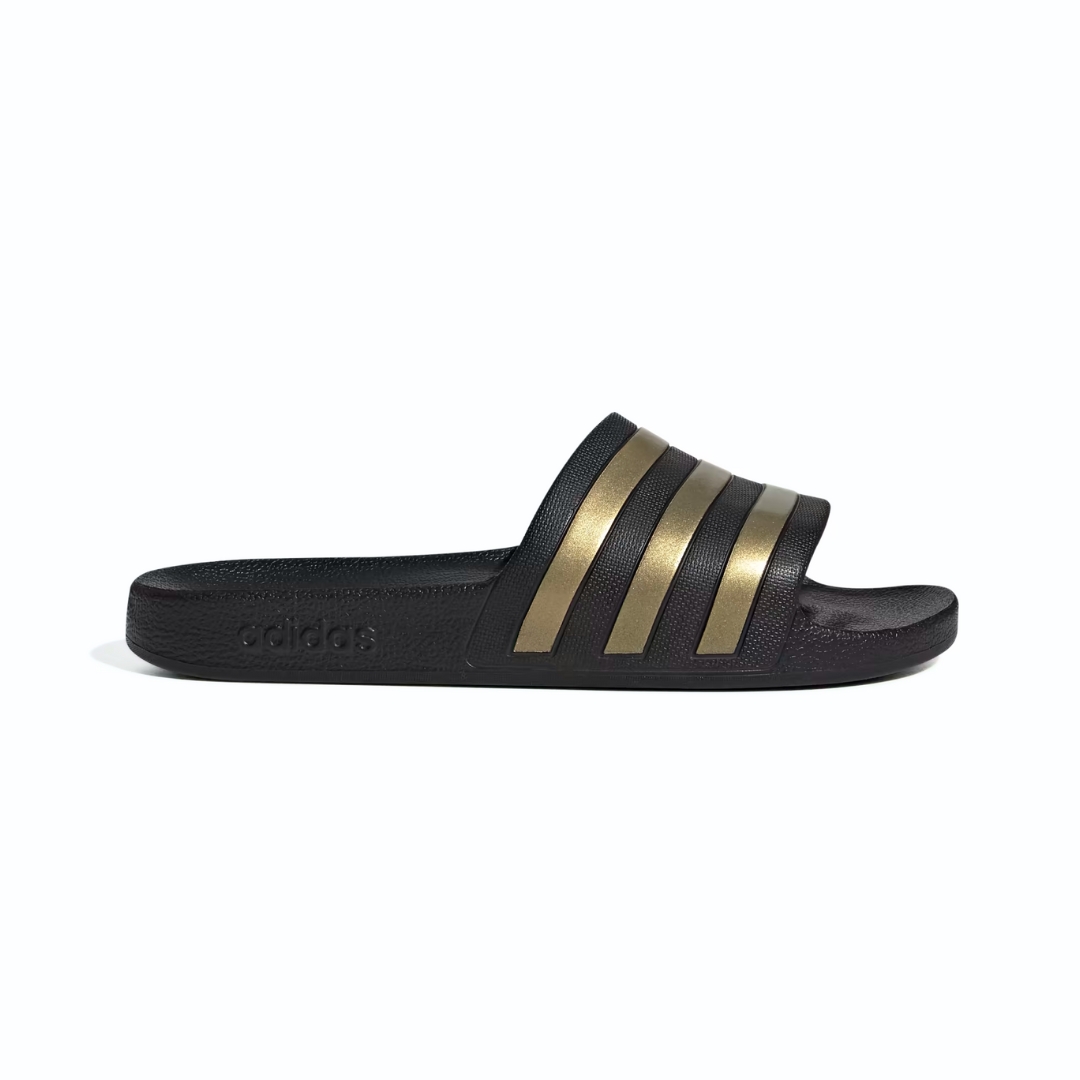 Adidas Ciabatte Adilette Aqua – Black/Gold - immagine 3