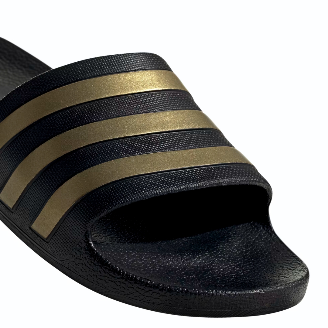 Adidas Ciabatte Adilette Aqua – Black/Gold - immagine 6