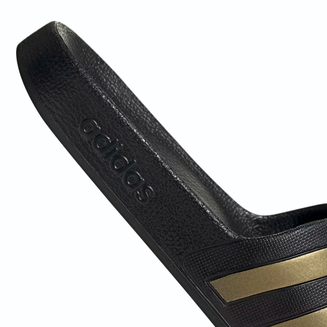Adidas Ciabatte Adilette Aqua – Black/Gold - immagine 7