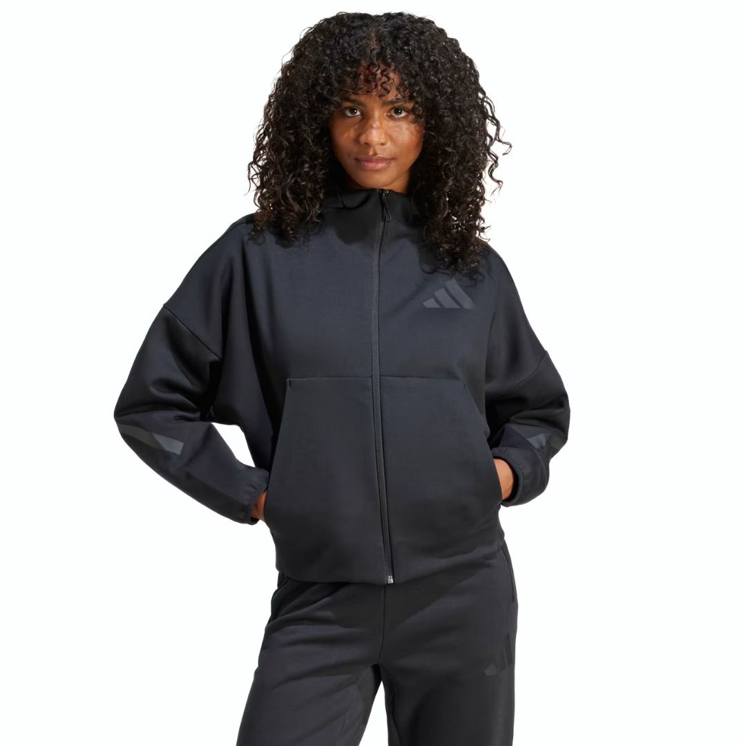 Adidas Felpa Full-Zip Z.N.E. – Black