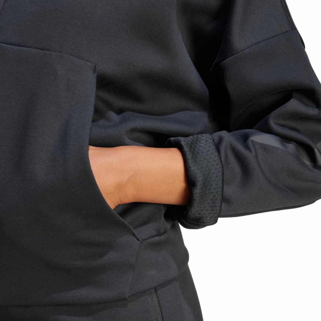 Adidas Felpa Full-Zip Z.N.E. – Black - immagine 5