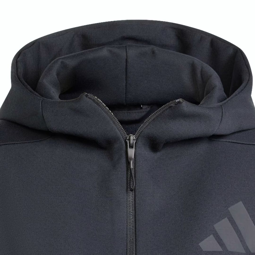 Adidas Felpa Full-Zip Z.N.E. – Black - immagine 6