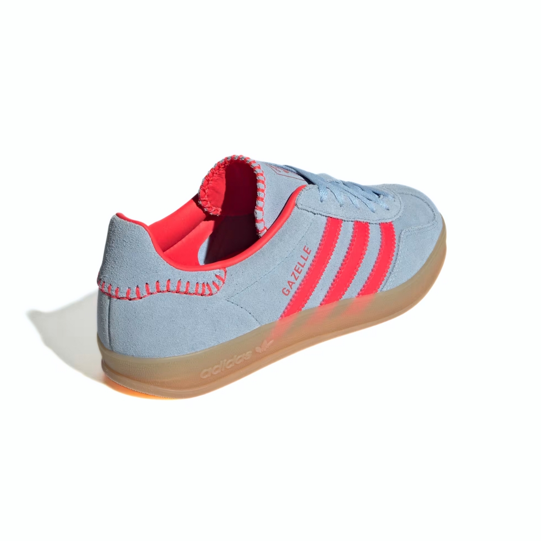 Adidas Gazelle Indoor W – Lucid Red/Clear Sky - immagine 3