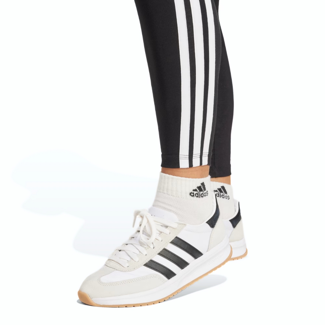 Adidas Leggings Essentials 3-Stripes – Black/White - immagine 5
