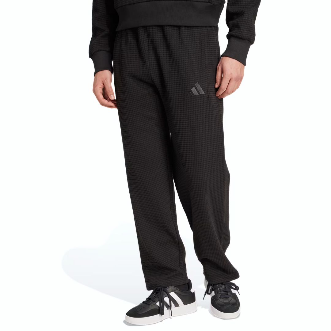 Adidas Pantalone ALL SZN Waffle Knit – Black