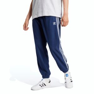 Adidas Pantaloni 3-Stripes In Fleece – Night Indico