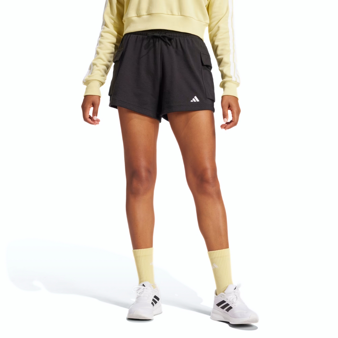 Adidas Shorts Cargo Essentials Small Logo – Black - immagine 2