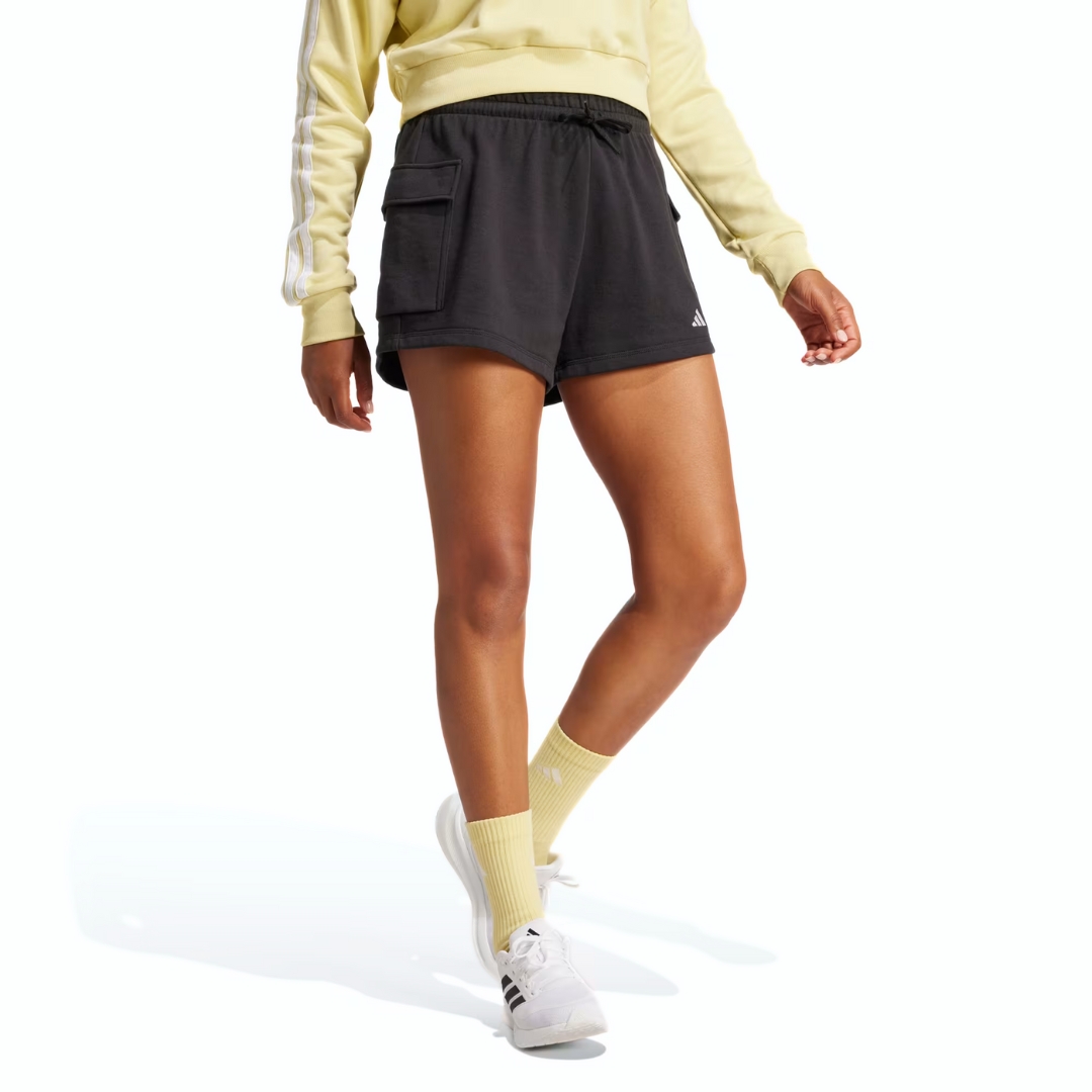 Adidas Shorts Cargo Essentials Small Logo – Black - immagine 3