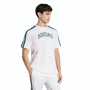 Adidas T-Shirt Collegiate Graphic – White