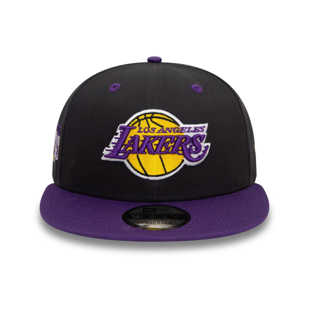 Cappello New Era 9FIFTY LA Lakers NBA Team Colour – Black - immagine 2