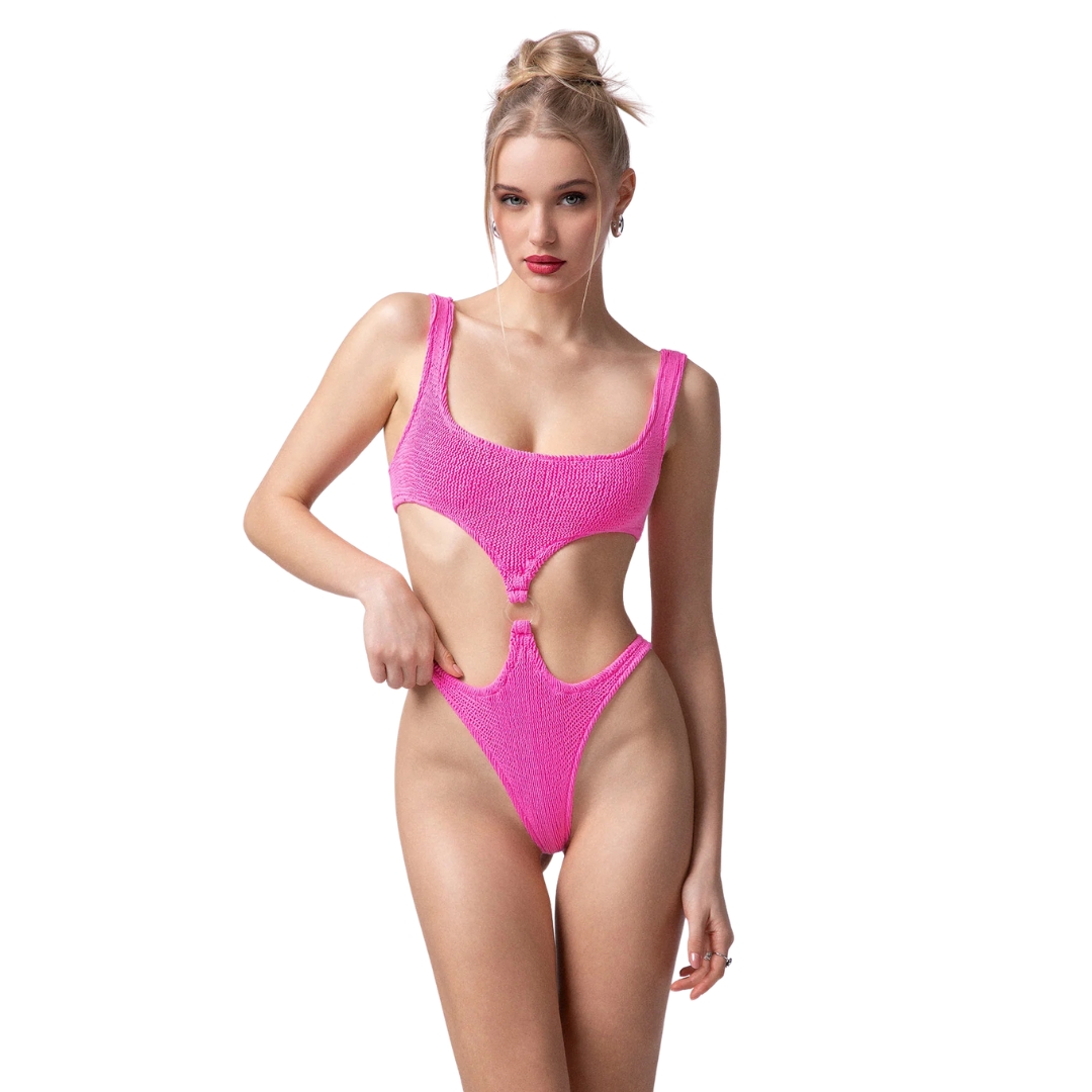 F**K Trikini Donna – Neon Fuchsia - immagine 2