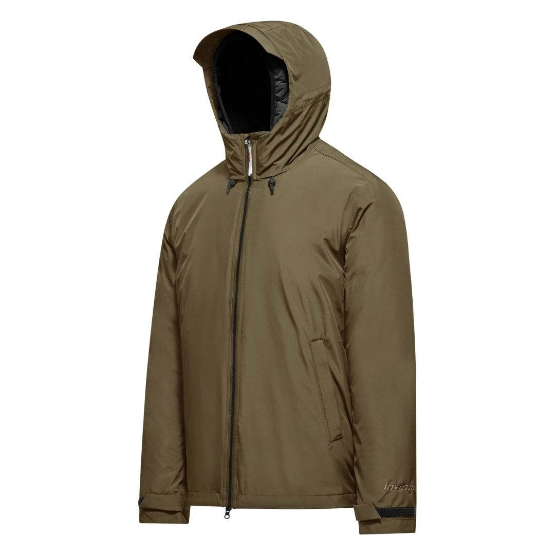 Invicta Giacca con cappuccio / Interno imbottito staccabile – Brown/Black