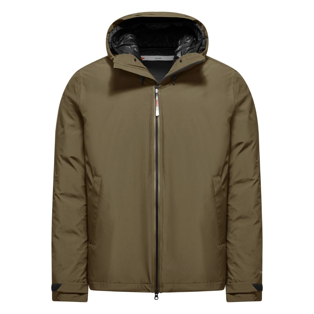 Invicta Giacca con cappuccio / Interno imbottito staccabile – Brown/Black - immagine 3