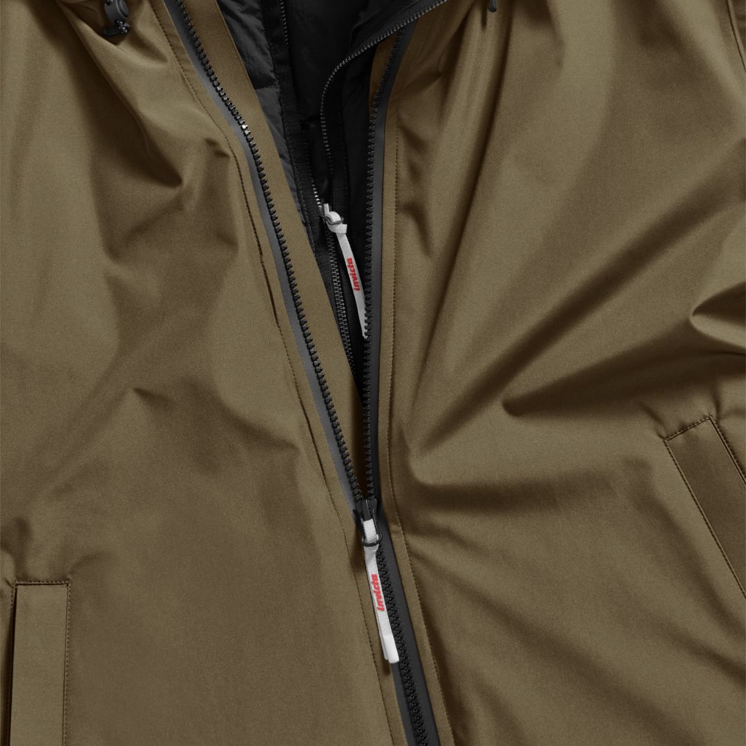 Invicta Giacca con cappuccio / Interno imbottito staccabile – Brown/Black - immagine 4