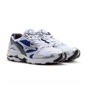 Mizuno Wave Rider 10 – White/Silver/Blue
