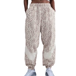 Nike Pantaloni stampati – College Grey/Sail