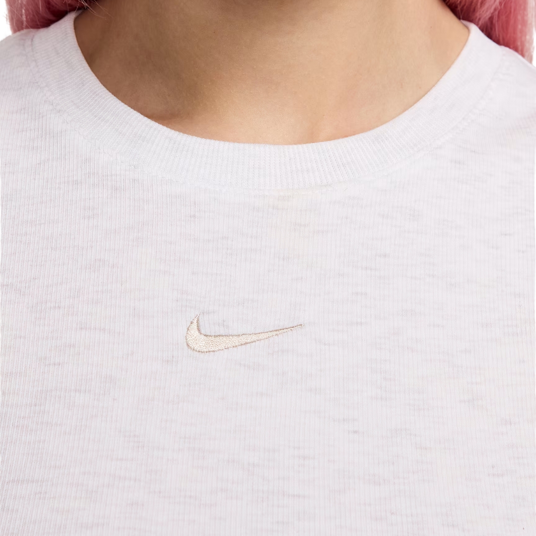 Nike Sportswear Canotta Crop Aderente – Birch Heather/Light Orewood Brown - immagine 3