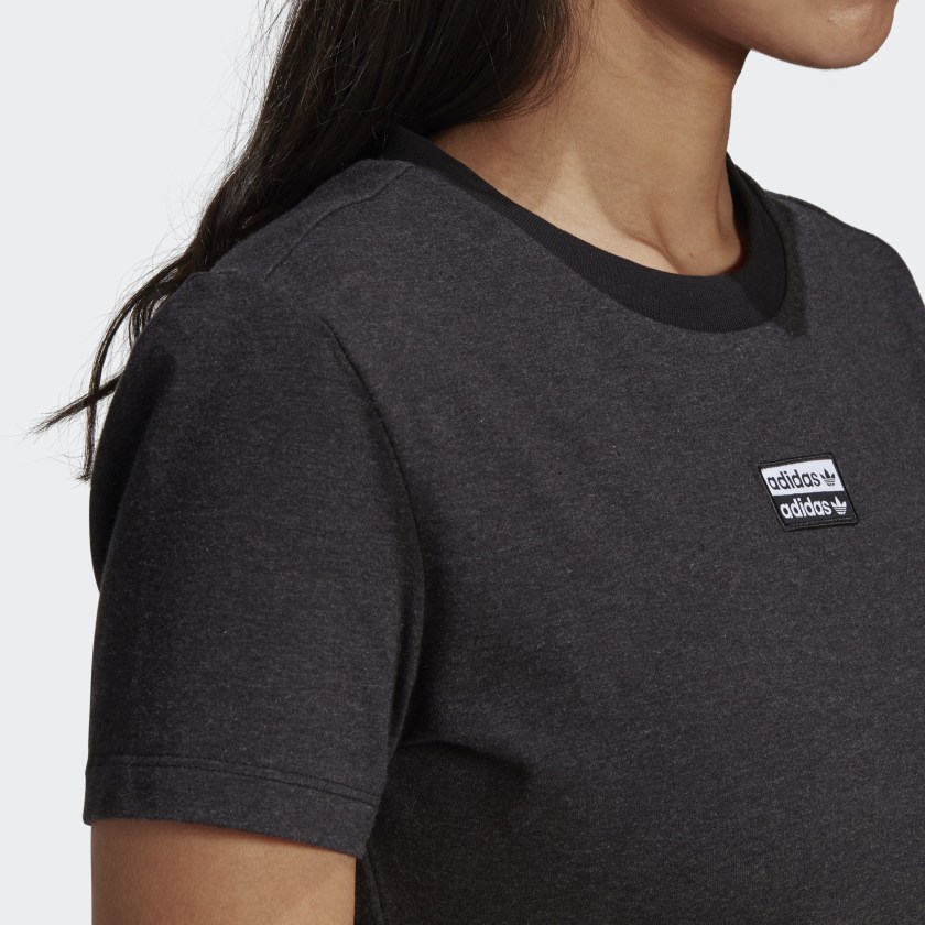 Adidas T-Shirt R.Y.V. Cropped – Black - immagine 3