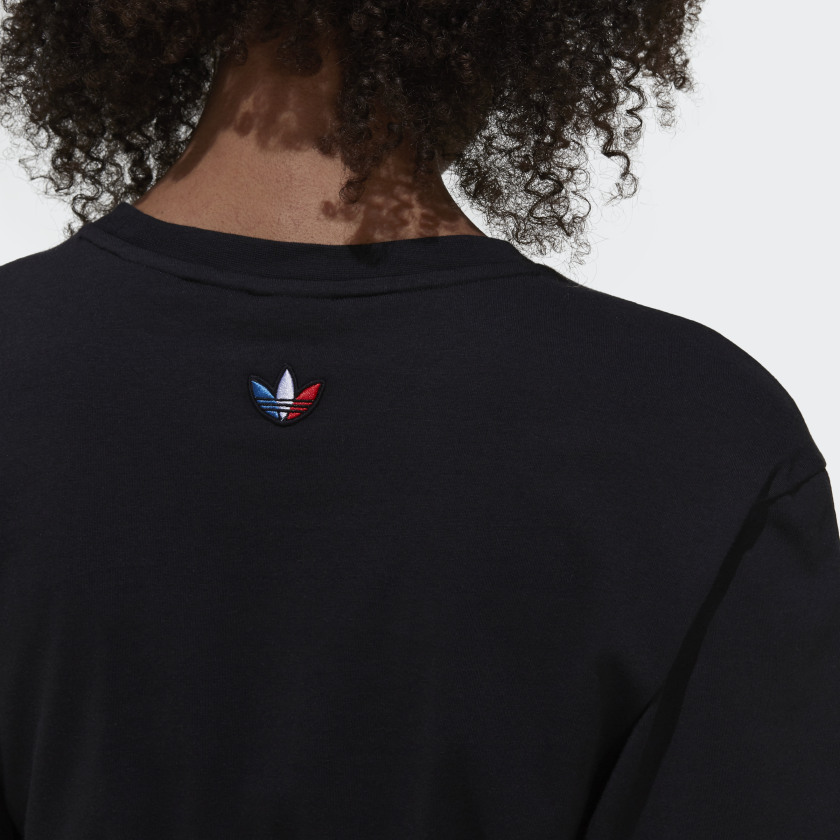 Adidas Adicolor Primeblue Crop Top – Black - immagine 5