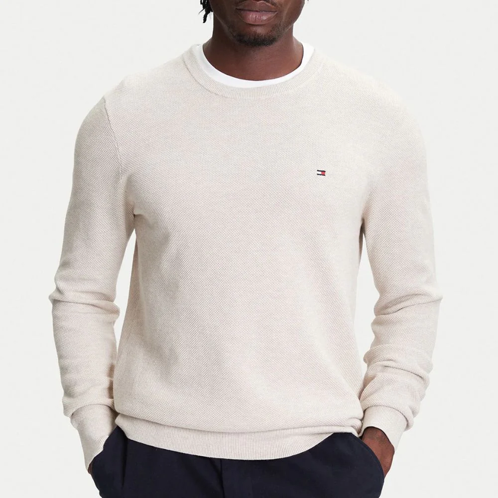 Tommy Hilfiger pullover tramato da uomo MW0MW36347 - immagine 8