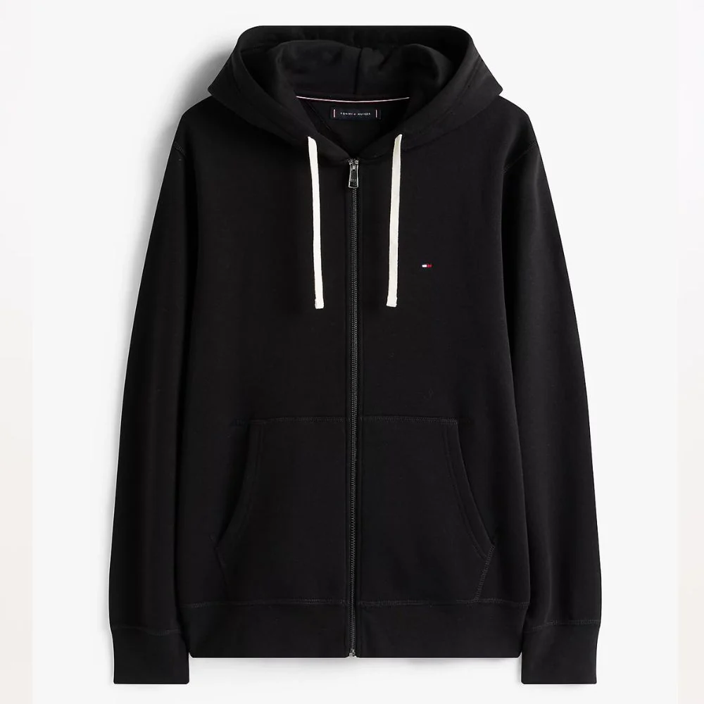 Tommy Hilfiger Felpa con zip da uomo MW0MW37234 - immagine 4