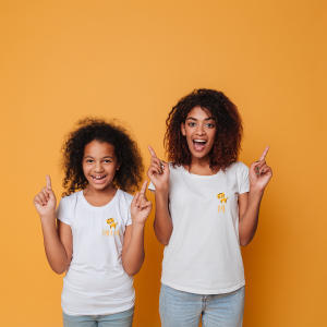 Set t-shirt di coppia me + mini me