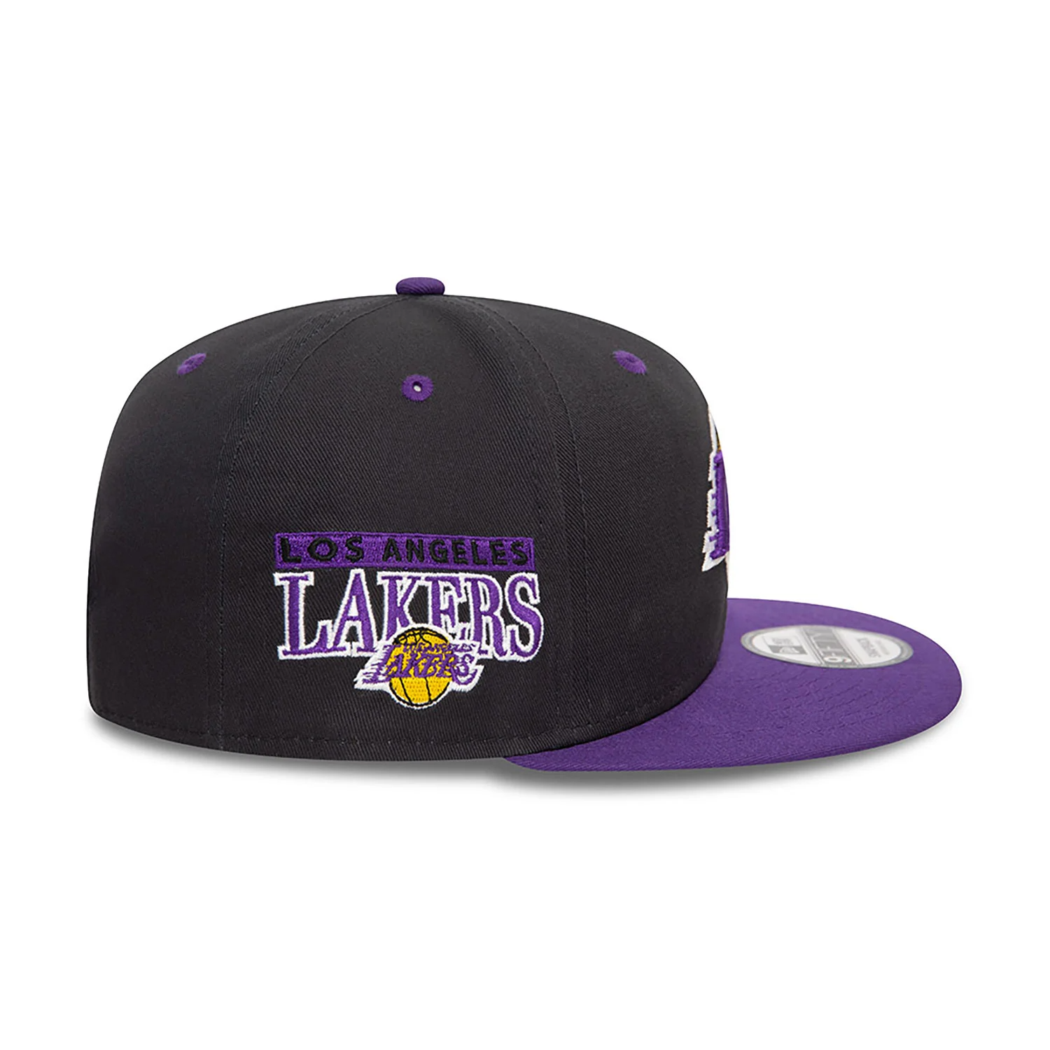 Cappello New Era 9FIFTY LA Lakers NBA Team Colour – Black - immagine 3