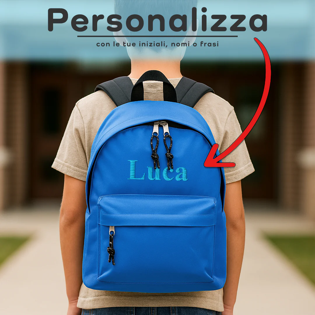 Zaino Scuola - Blu cobalto - immagine 2