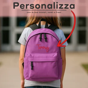 Zaino Scuola - Lilla
