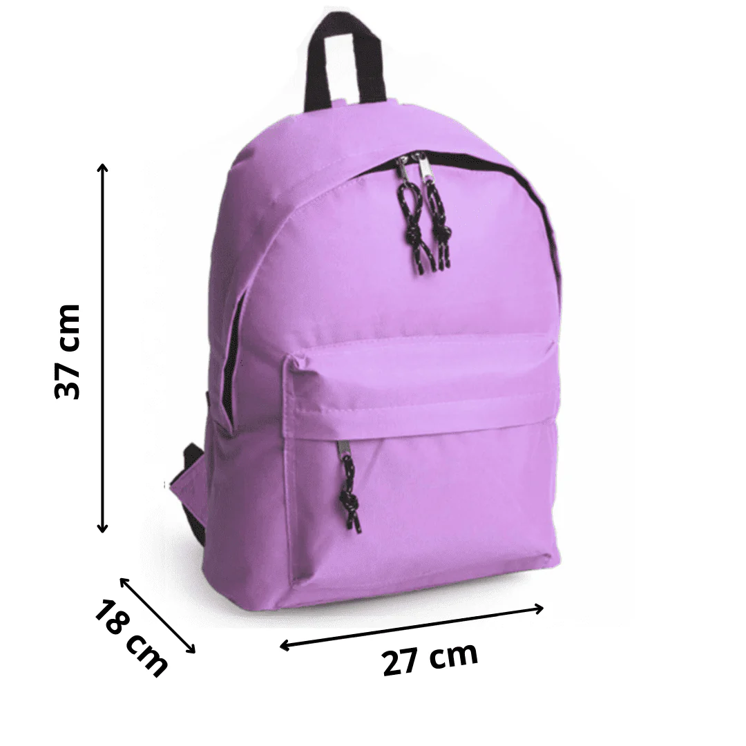 Zaino Scuola - Lilla - immagine 4