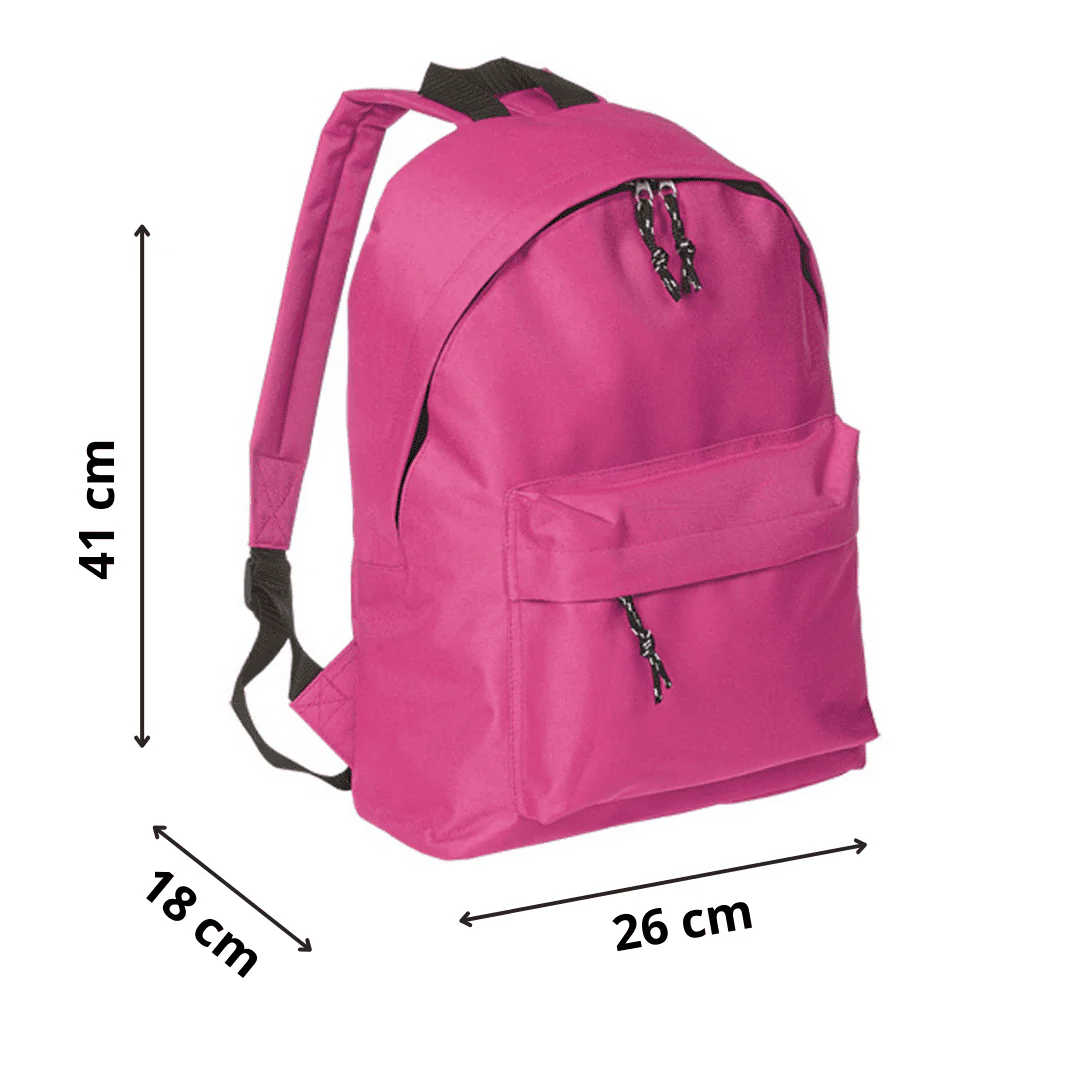 Zaino Scuola Big- Fucsia - immagine 4