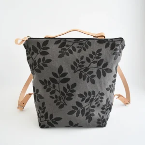 Zaino borsa CACTUS grafite foliage