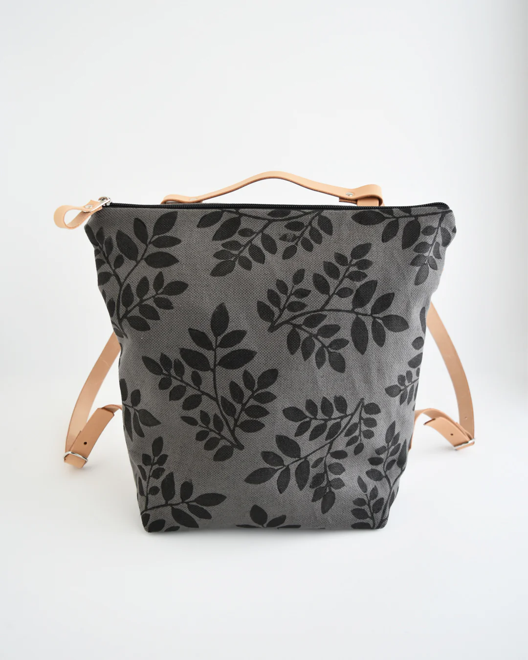 Zaino borsa CACTUS grafite foliage