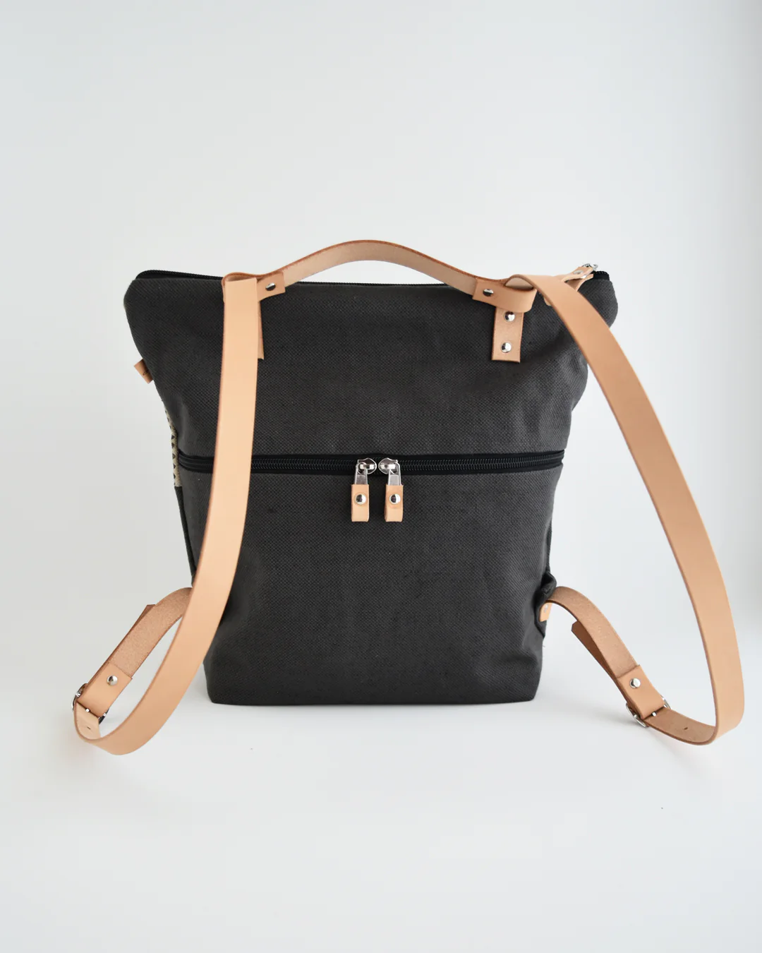 Zaino borsa CACTUS grigio azzurrino gingko - immagine 5