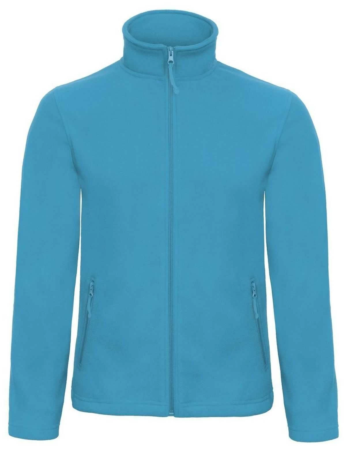 BCFUI50 ID.501 B&C | Pile Uomo | Zip Intera | Con Tasche Laterali | Anti-Pilling | 280gr/m2 - immagine 3