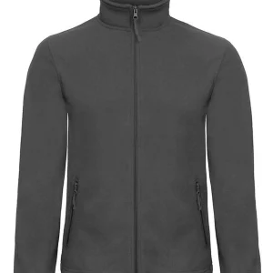 BCFUI50 ID.501 B&C | Pile Uomo | Zip Intera | Con Tasche Laterali | Anti-Pilling | 280gr/m2