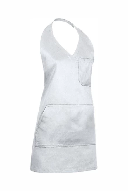 Bistrò Valento | Grembiule scollo a V | con Regolazione | 210 gr/m2 - immagine 2