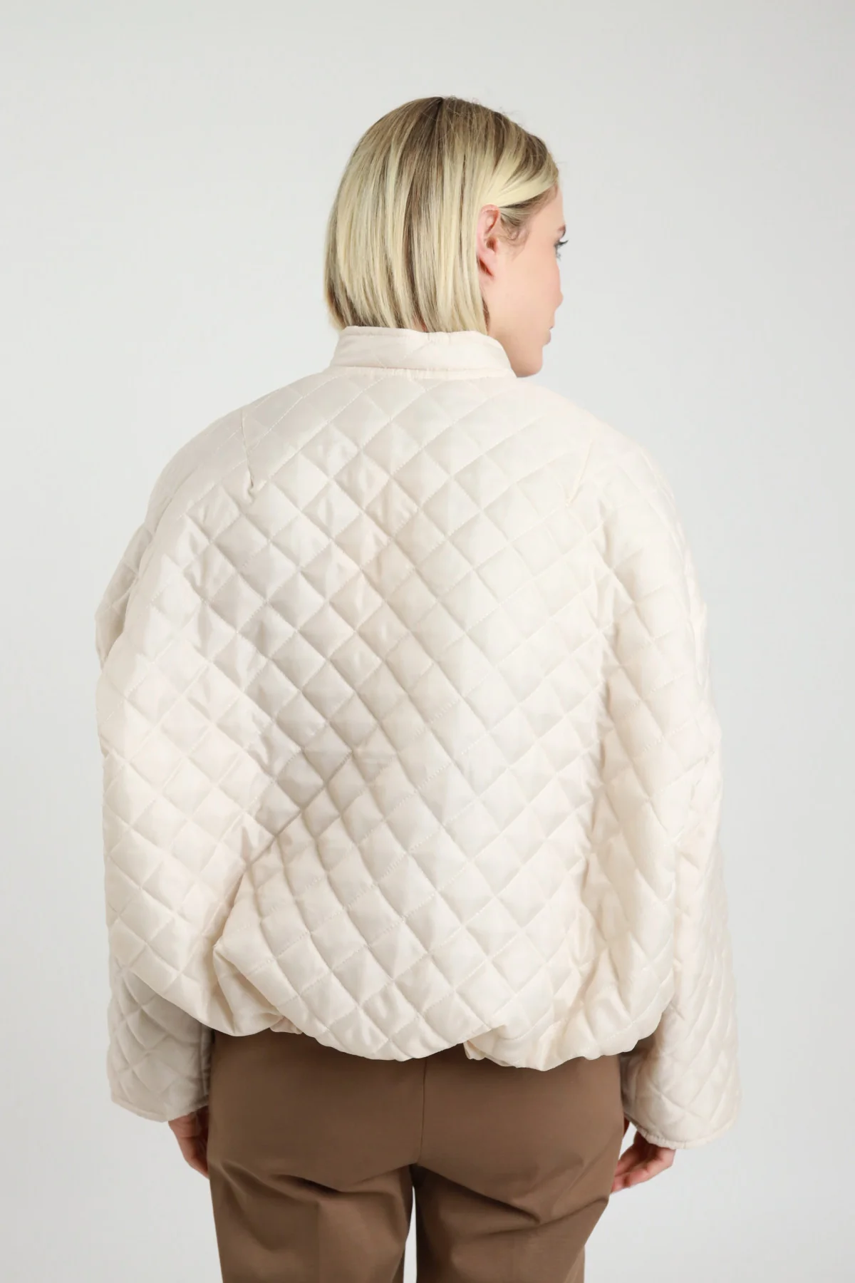 SUSY MIX - BOMBER TRAPUNTATO - BEIGE - immagine 4