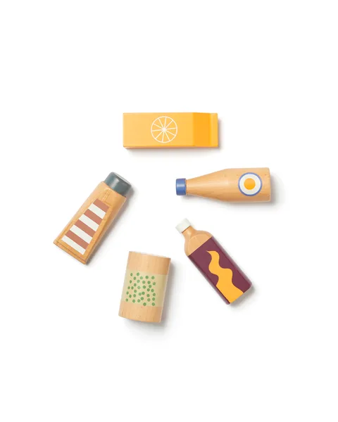 Set Bottiglie in Legno Kids Concept - immagine 5