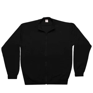 BS317 Explorer BS | Felpa Uomo | Zip Intera | Cotone e Poliestere Riciclato | Made in Italy | 280gr/m2