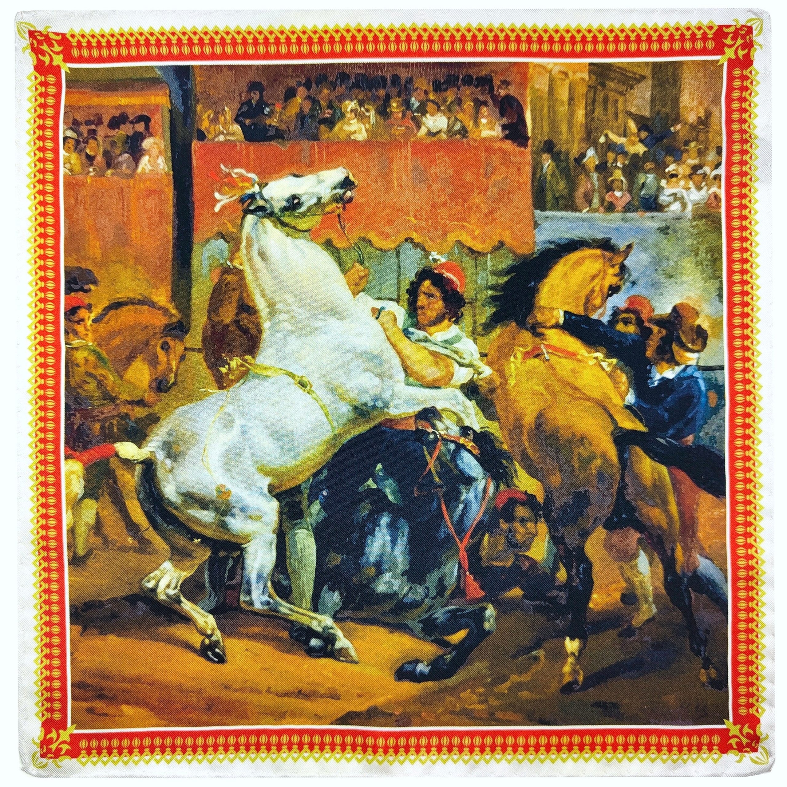 Pochette L'inizio della corsa dei cavalli senza cavaliere (1820)