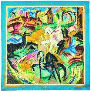 Pochette cavalli decorativi