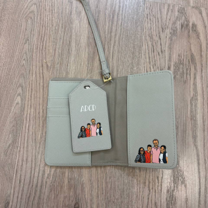 porta passaporto famiglia