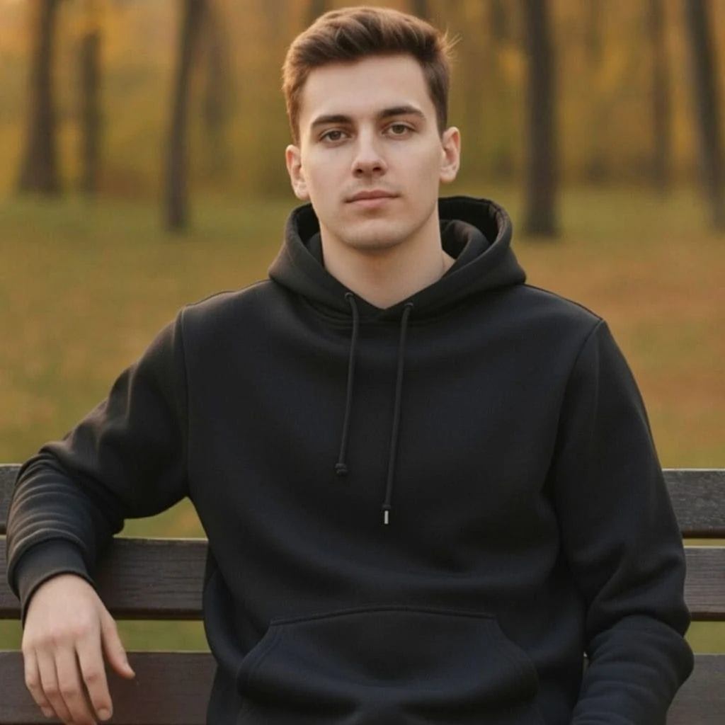 Felpa con Cappuccio - immagine 3