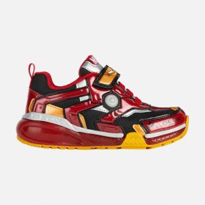 GEOX SNEAKERS IRONMAN BAMBINO J35FEC 011CE