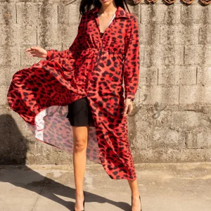 ODI ET AMO - ABITO LUNGO MACULATO