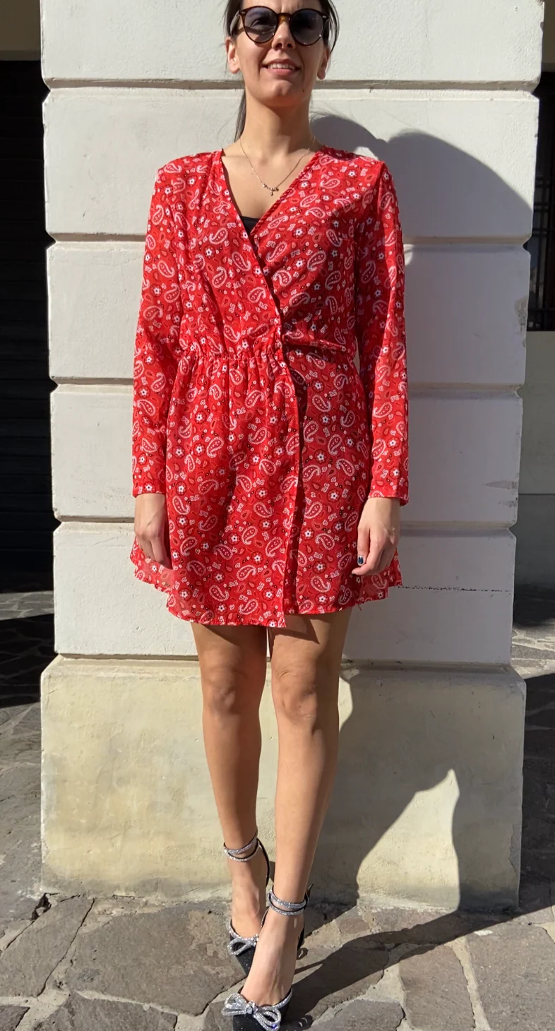 VESTITO A PORTAFOGLIO - immagine 4