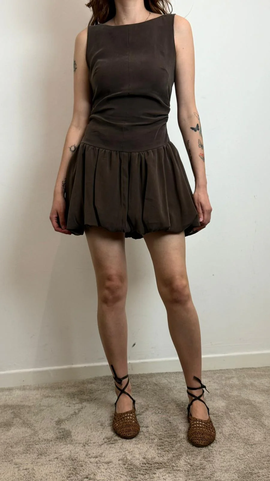 Abito Corto Senza Maniche Con Zip - Imperial cod. AFPYJJK - immagine 5